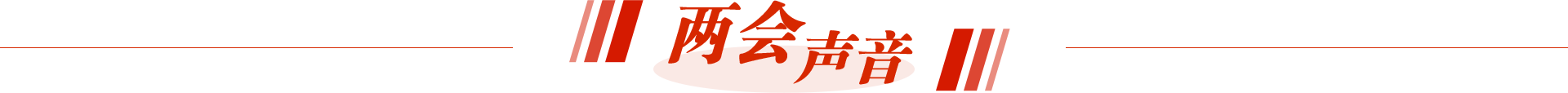 两会声音